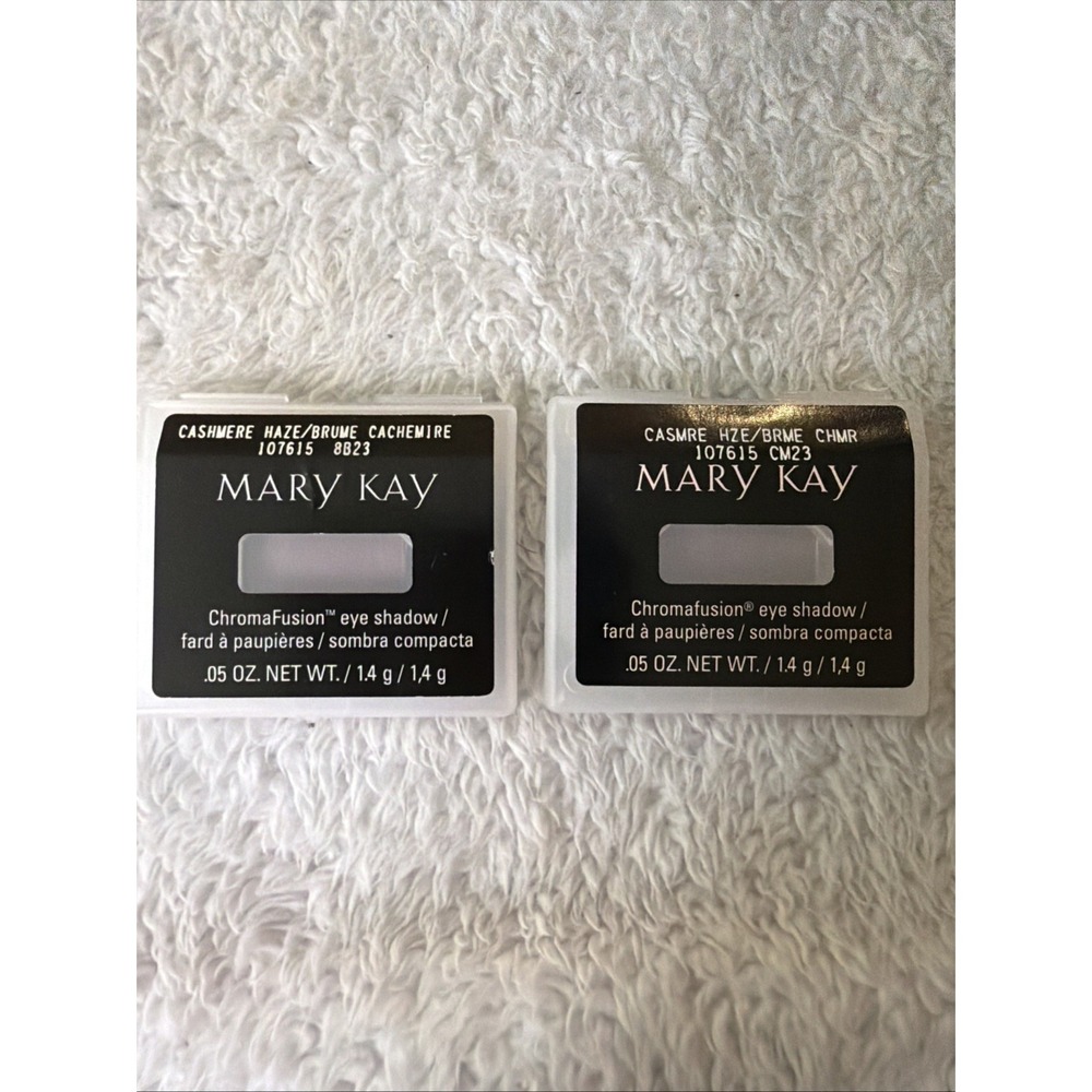 Mary Kay Chromafusion Eye Shadow Cashmere Haze Full Size 107615 Lot Of 2 NIP
